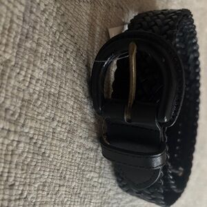 Madewell Black Braided Belt